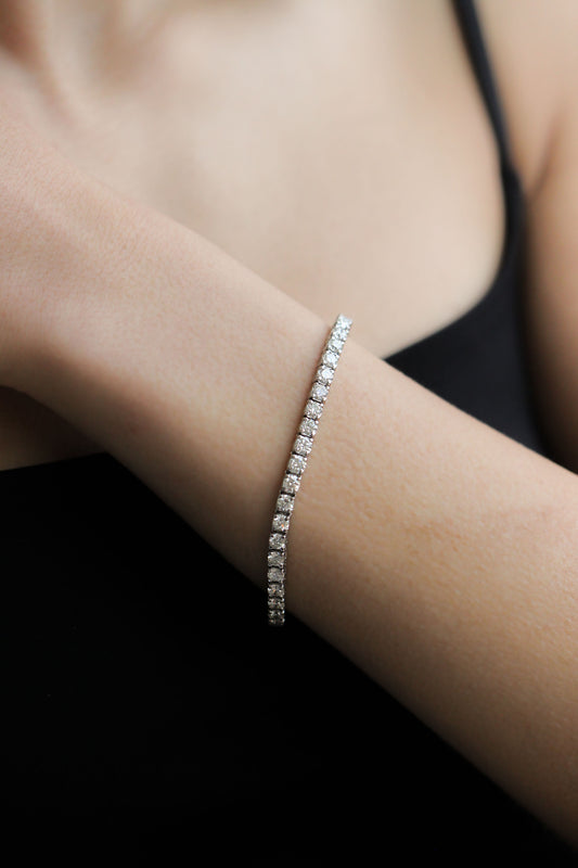 Tennis Bracelet de Diamante
