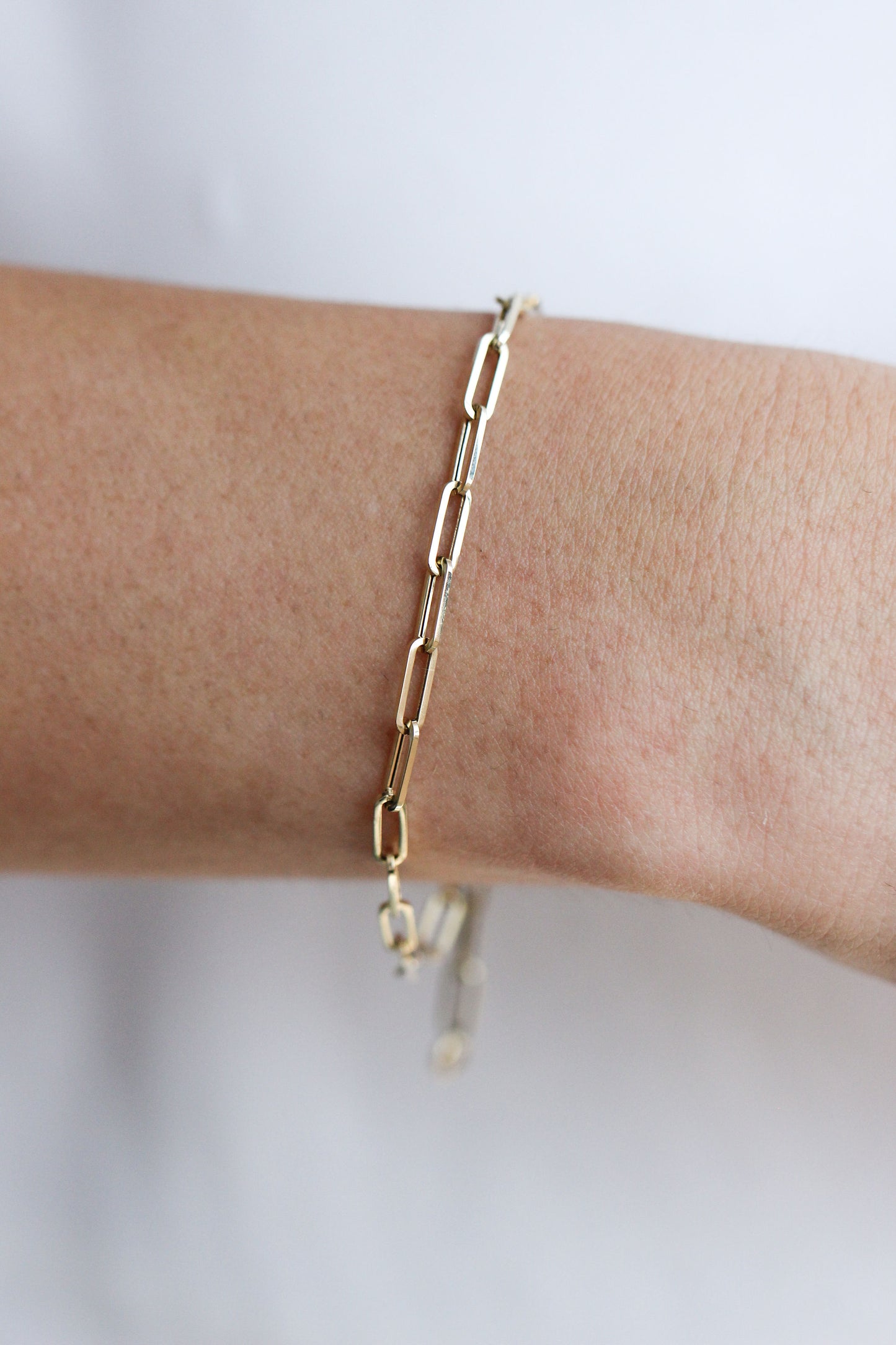 Pulsera Paperclip mediana