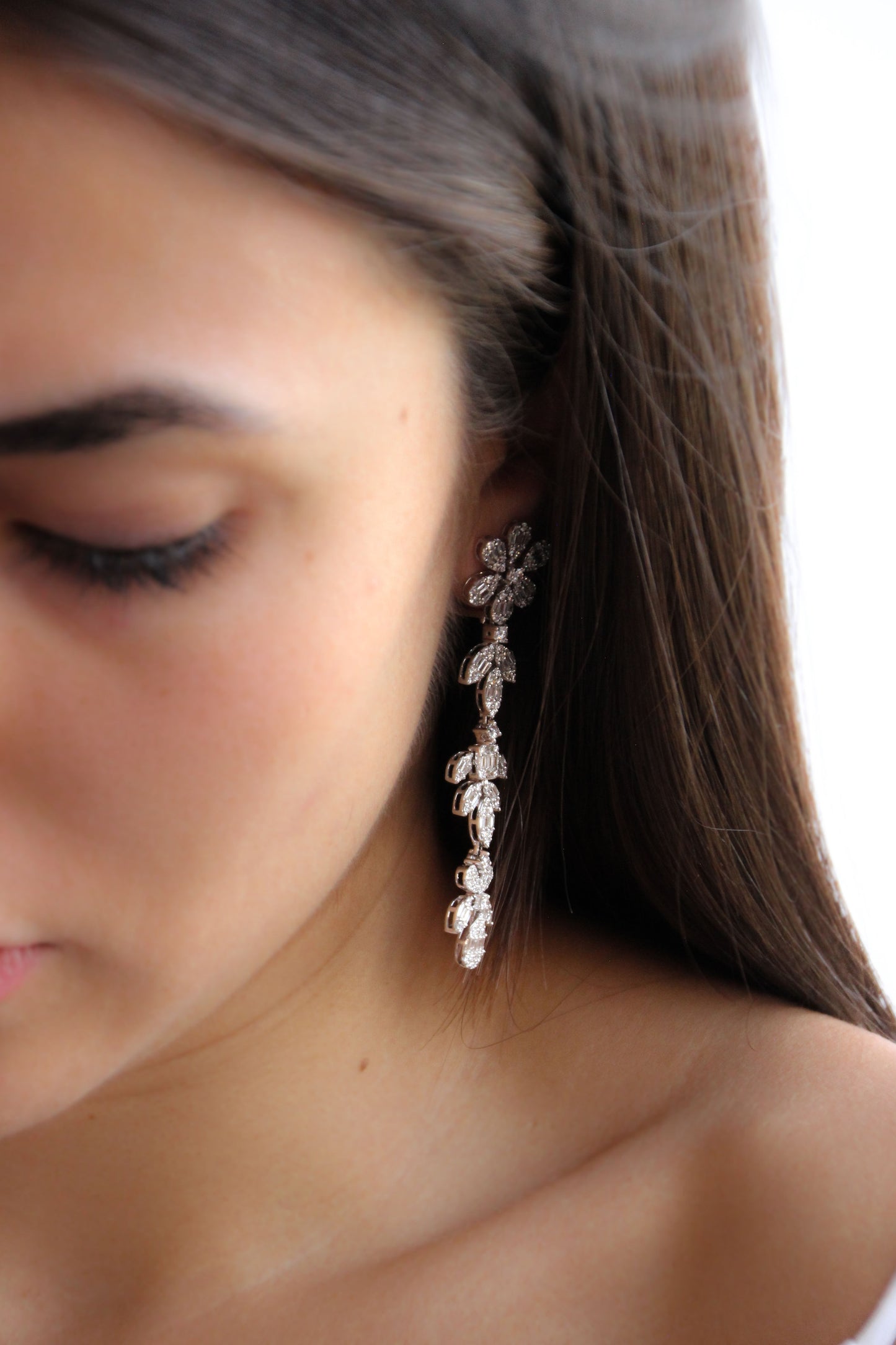 Drop Earrings de Diamantes